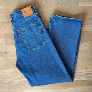 Levi's Premium Ribcage Straight Jeans Ankle Length Womens Size 29